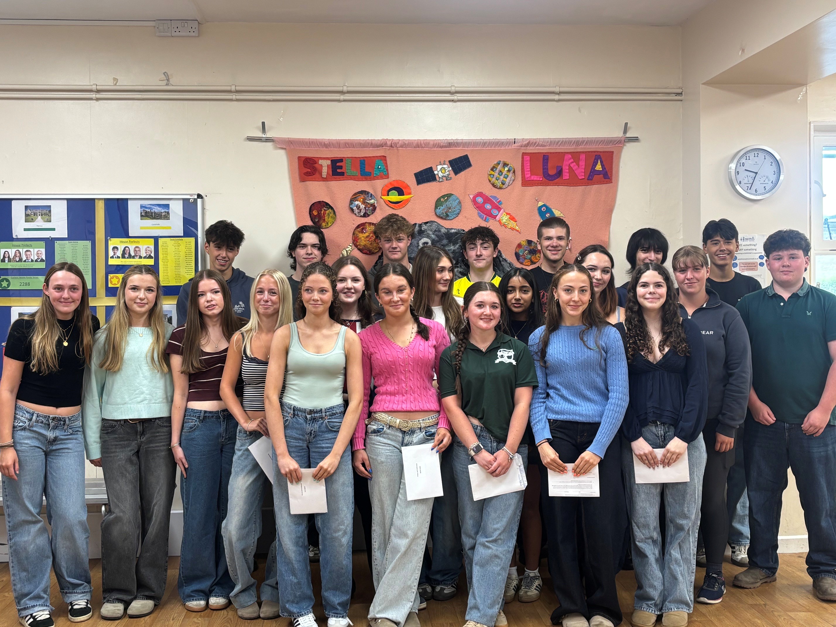 St Joseph's School class of 2026 GCSE achievements
