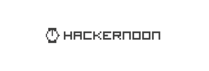 Hackernoon logo with stylized text and circular icon.