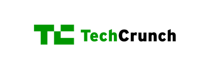 TechCrunch logo with green initials TC and text TechCrunch.