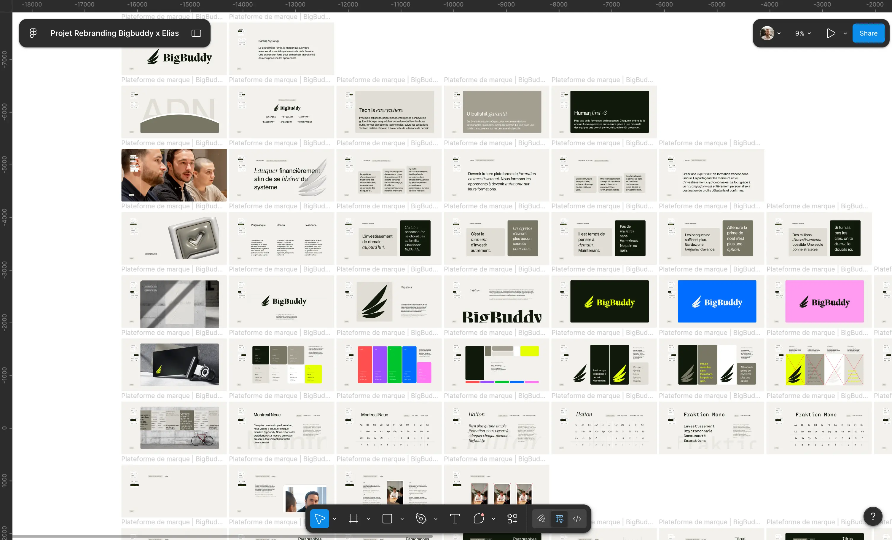 animation du brandbook de bigbuddy par elias studio