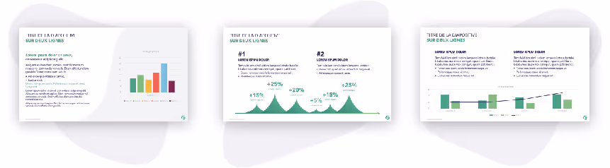 graphiques powerpoint template agence powerpoint mprez