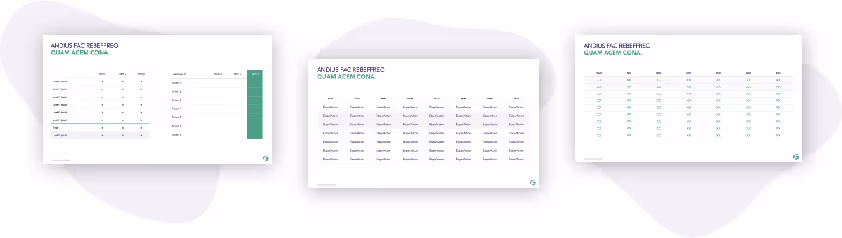 tableaux powerpoint template présentation mprez