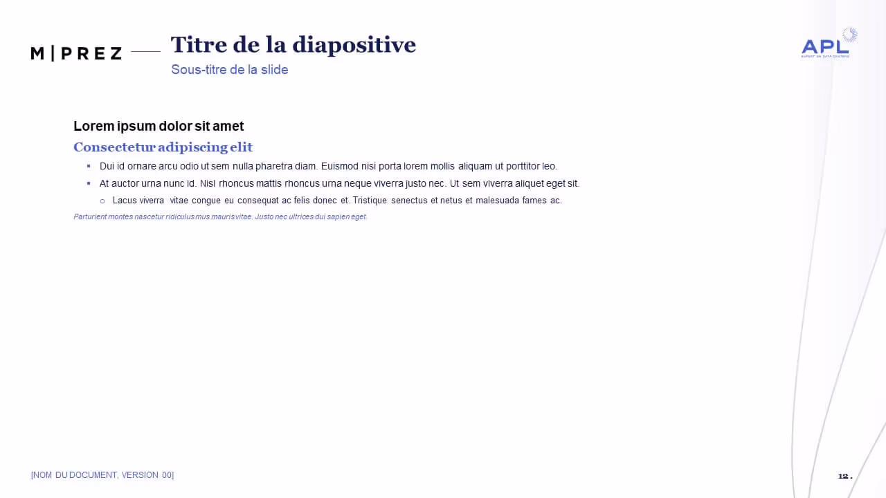 Présentation PowerPoint écologique et minimaliste