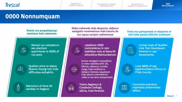 Slide Récapitulative du Rapport Annuel D'activité Trescal