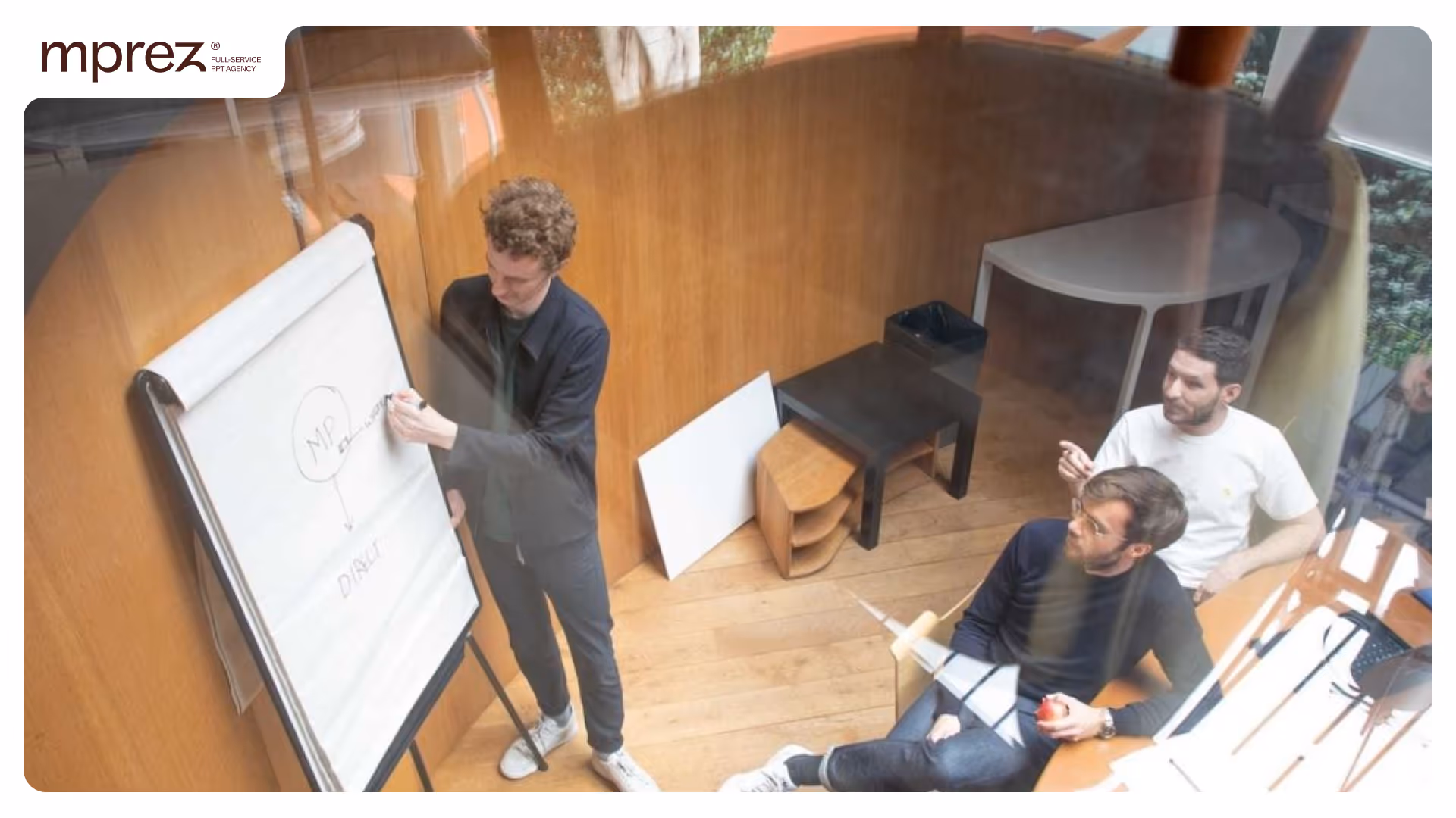 réunion d'équipe agence powerpoint mprez