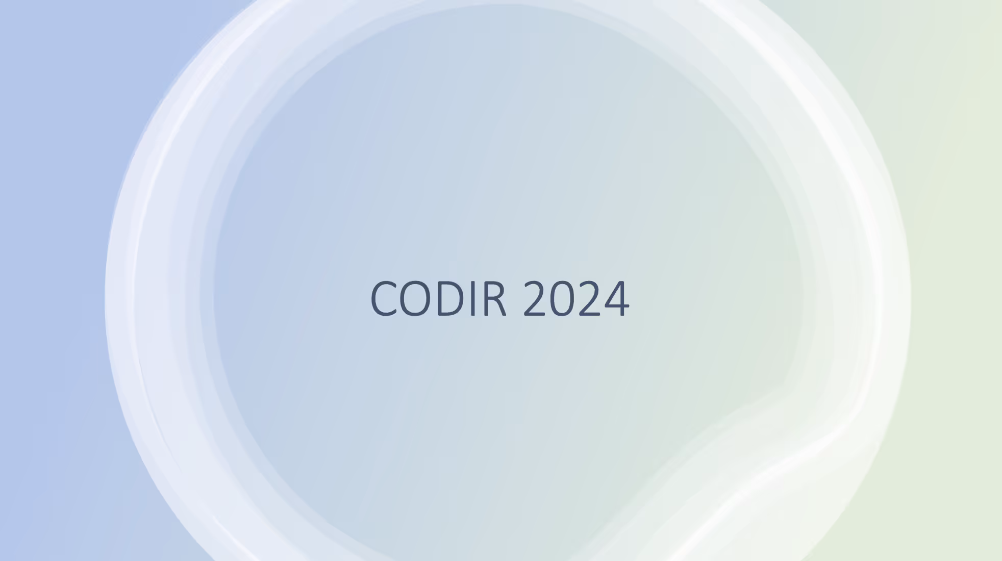 Template pour CODIR