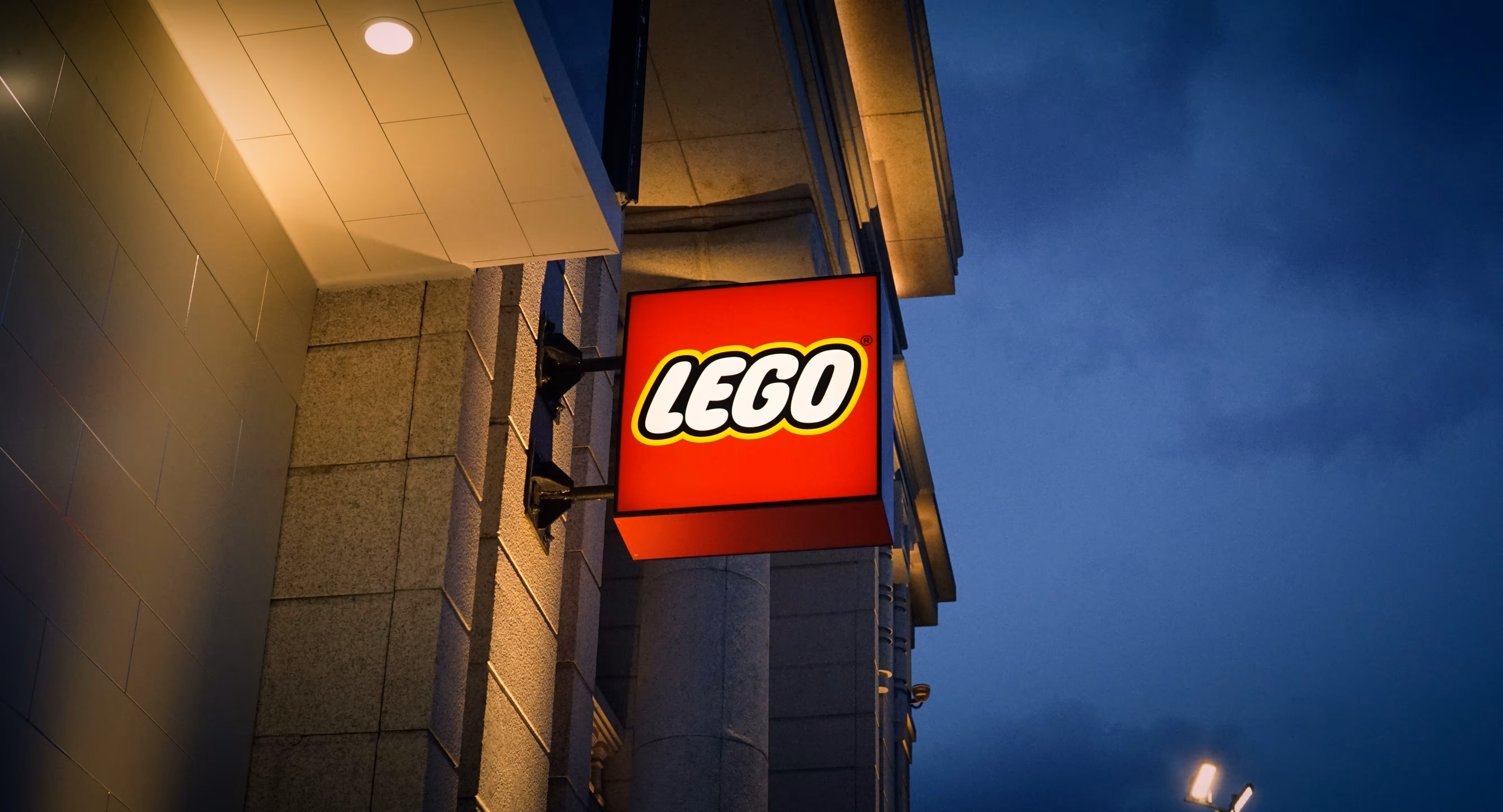 Logo LEGO illuminé