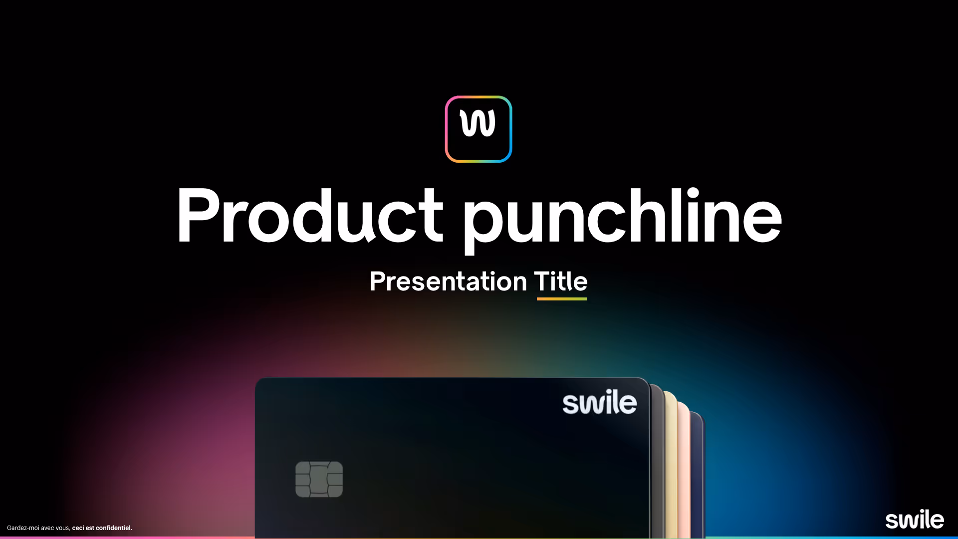 Image de couverture présentation PowerPoint Swile