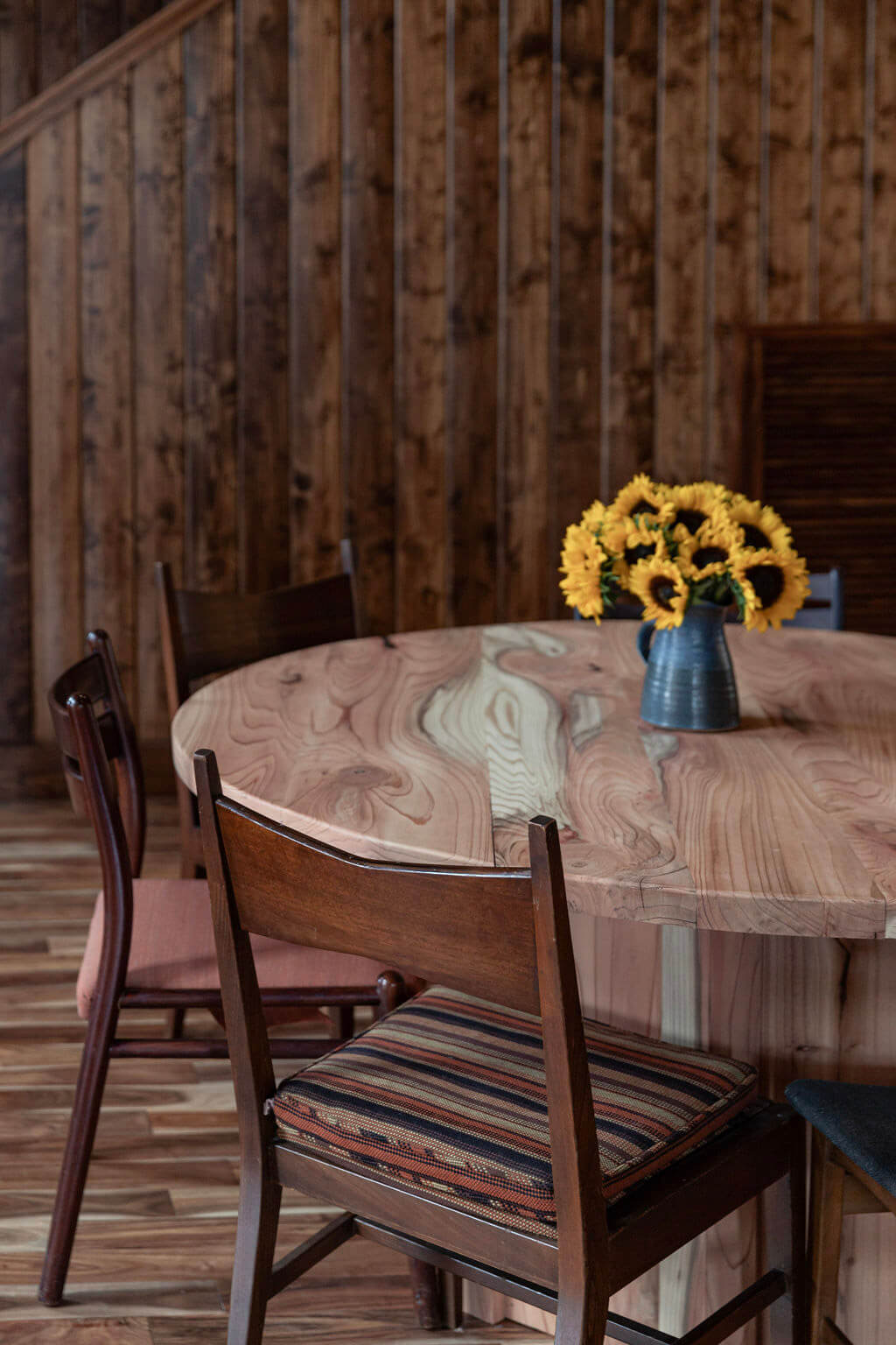Handbuilt Dining Table in Buffalo Lodge 