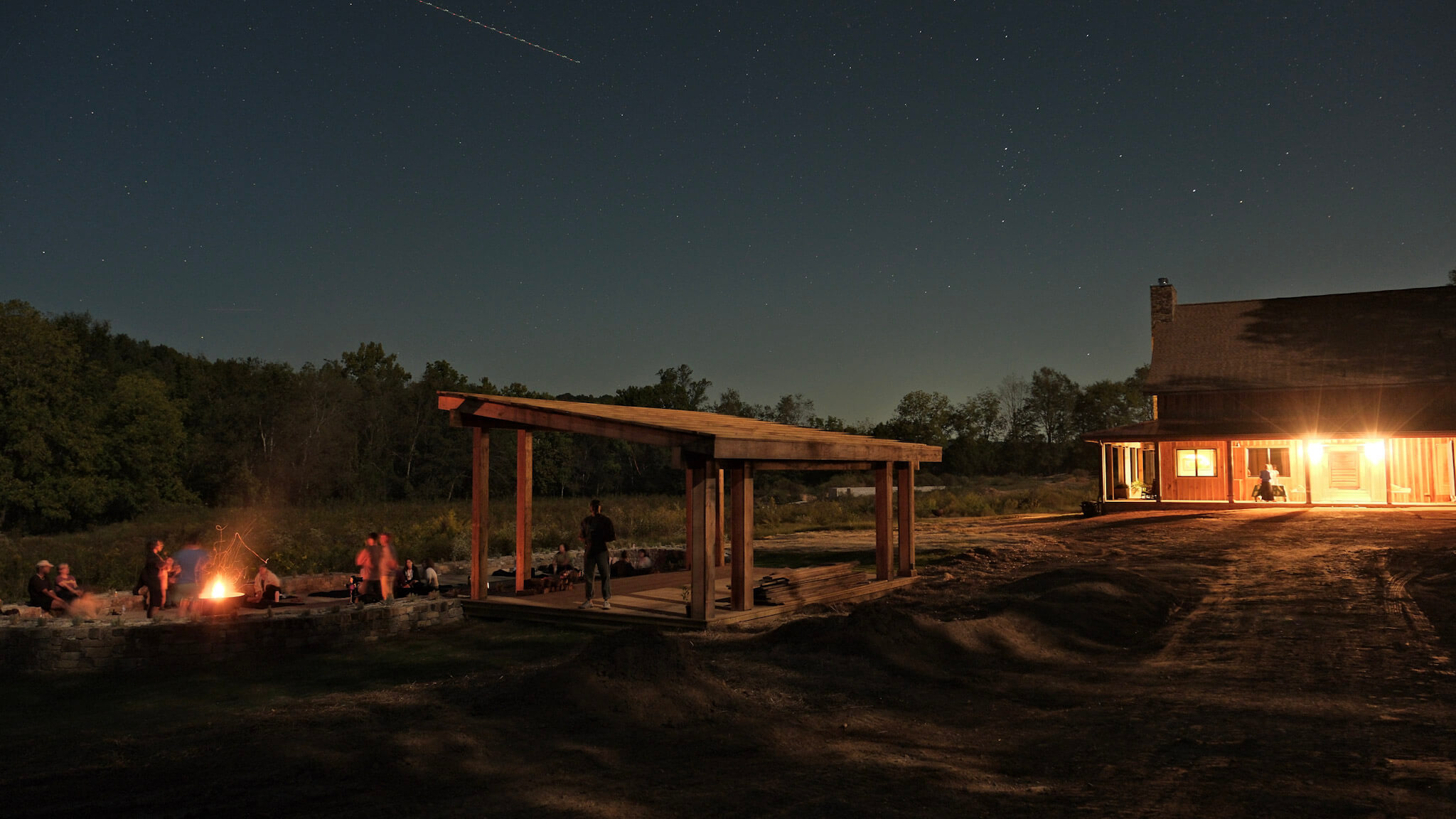 Bonfire at the Pavillion 