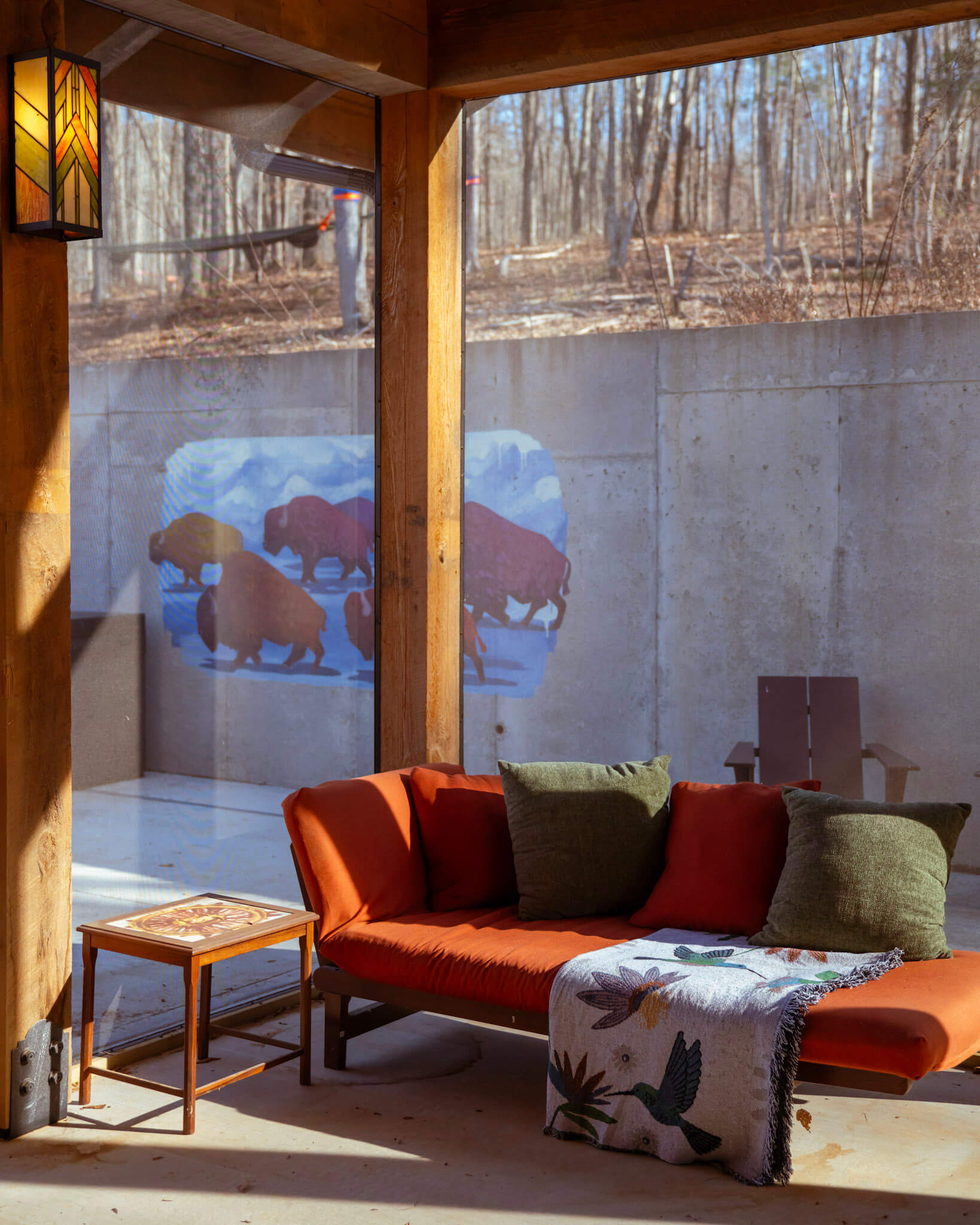 Buffalo Lodge Sunroom 