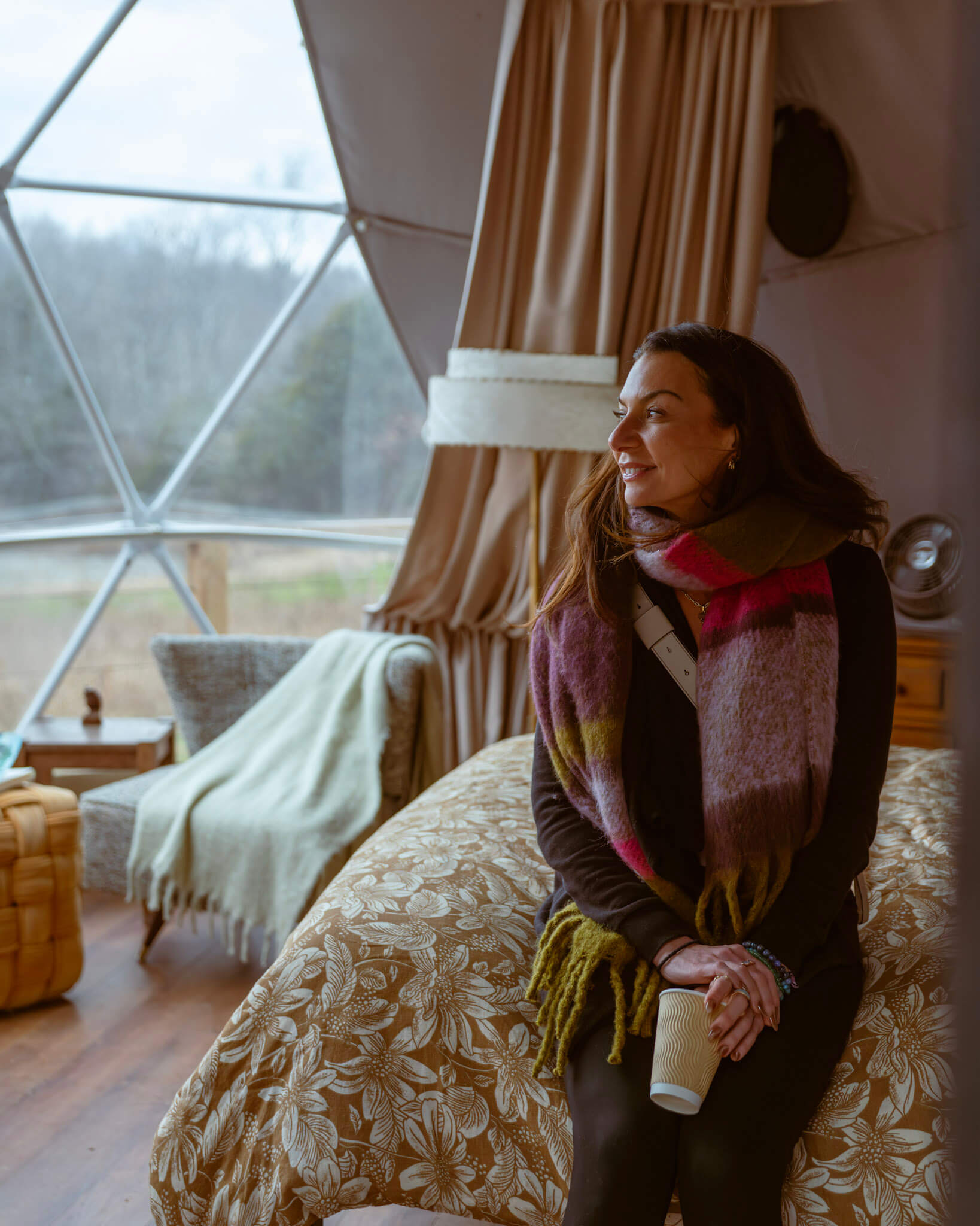 Peaceful time in the Geodomes