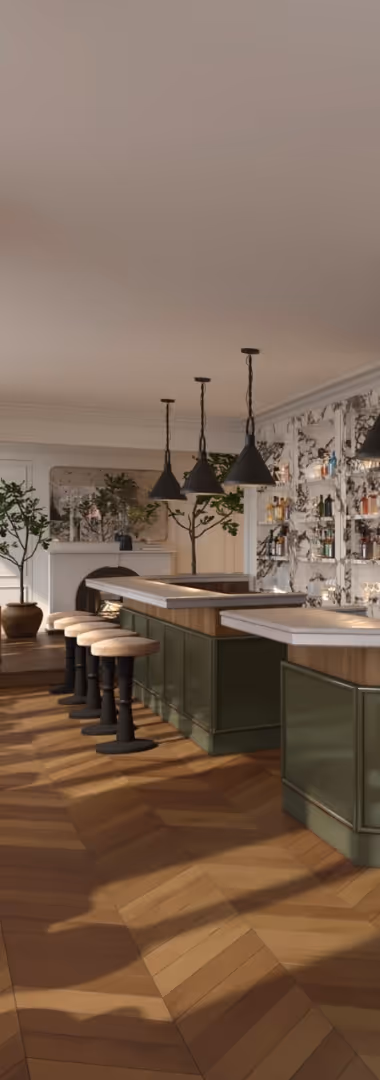 Bar à cocktails de l'Hôtel Noucha - Paris