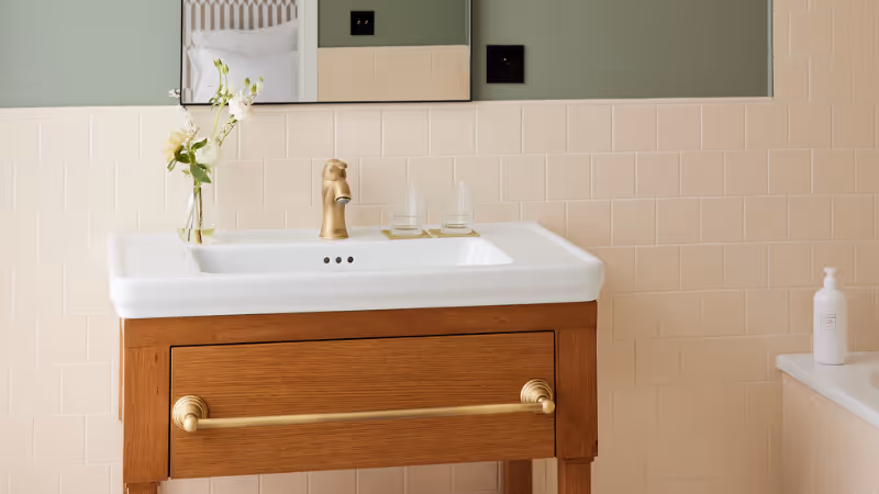 Salle de bain de la Chambre Deluxe Hôtel Noucha proche Roland Garros Paris 16