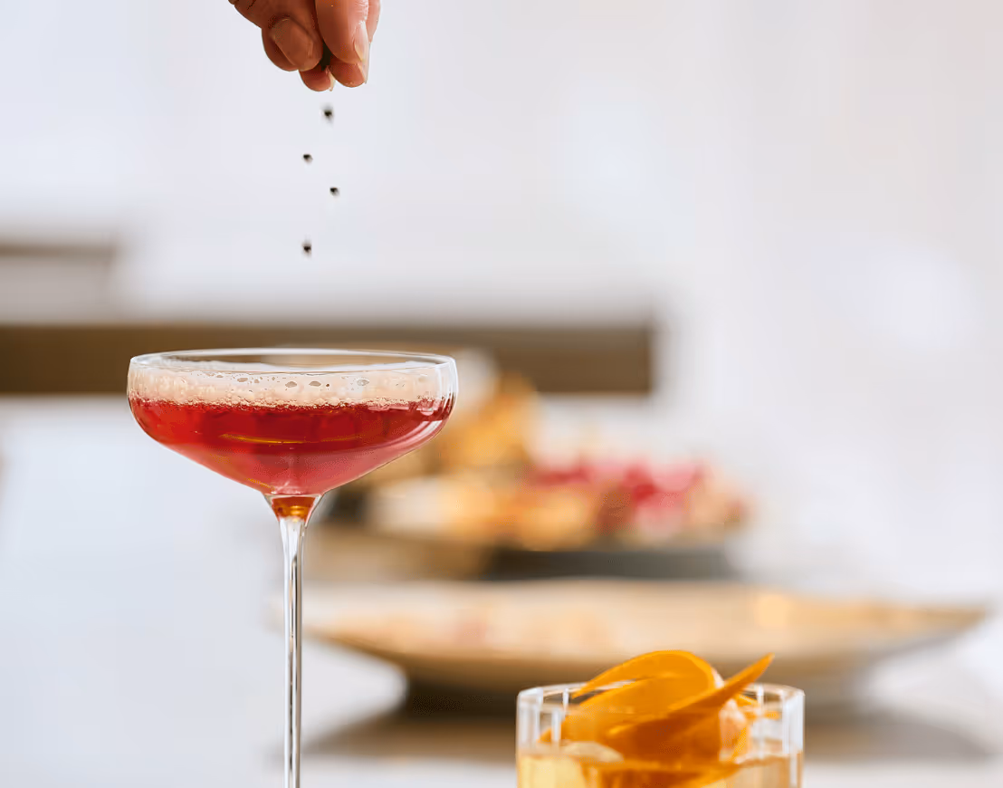 Bar à cocktails au Restaurant Noucha, Paris 16