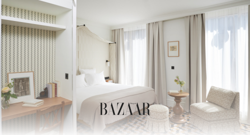 Noucha dans Harper's Bazaar