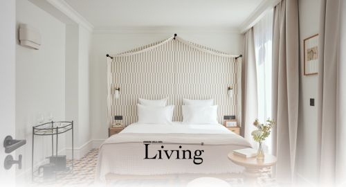 Noucha in Living Corriere