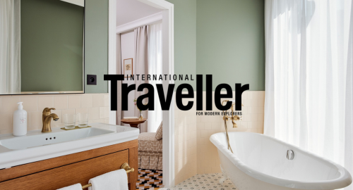 Article de presse International Traveller Hôtel Noucha