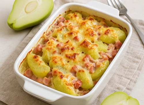 Gratin de cristophines au thon