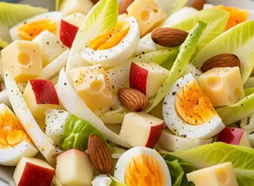 Retrouver les plaisirs gustatifs : salade croustillante