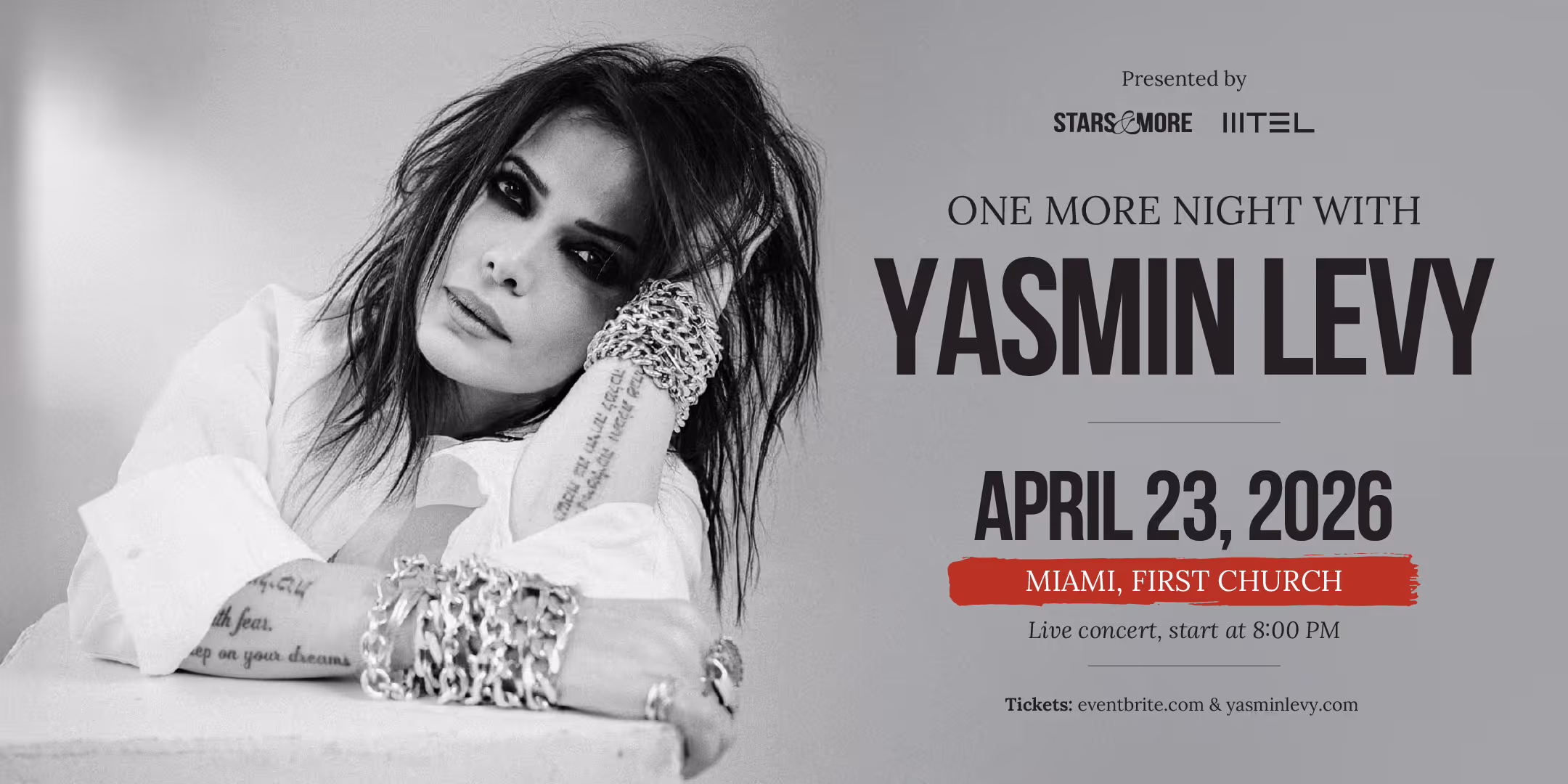 Yasmin Levy Miami Concert Poster