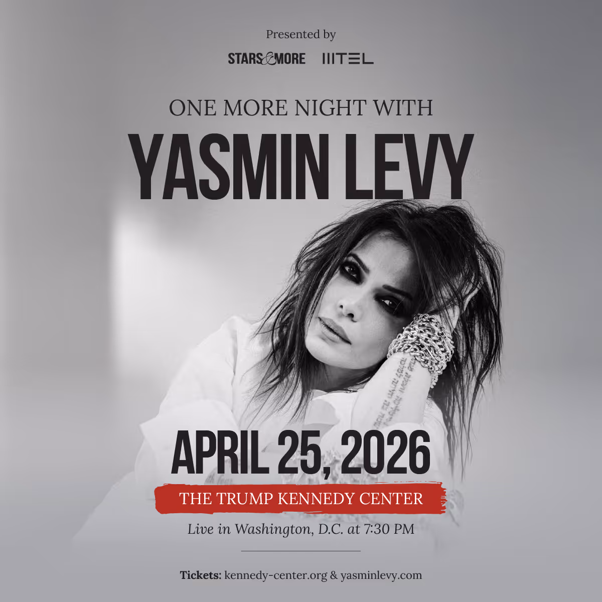Yasmin Levy Concert Washington DC Poster