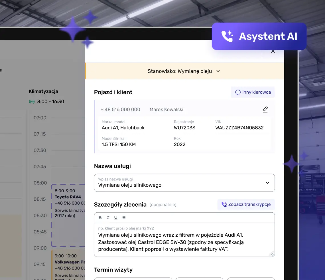 Integracja umawiania online na DobryMechanik.pl z wizytówką Google Moja Firma