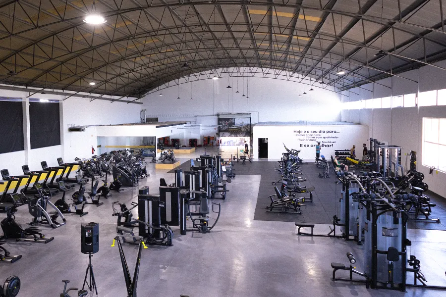 espaço de treino arena club