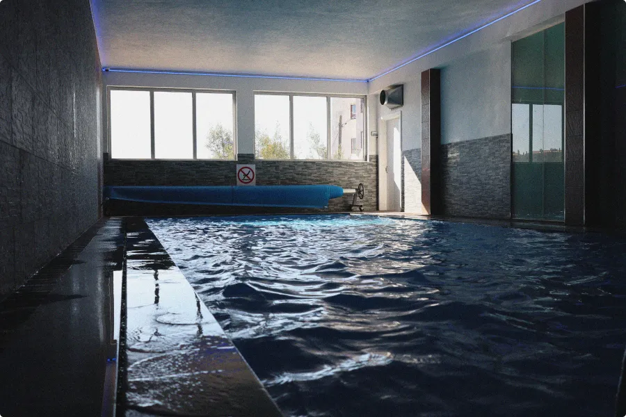 espaço piscina arena club