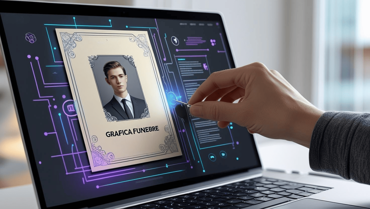 Come l’Intelligenza Artificiale sta cambiando la grafica funebre per agenzie, case funerarie e centri servizi