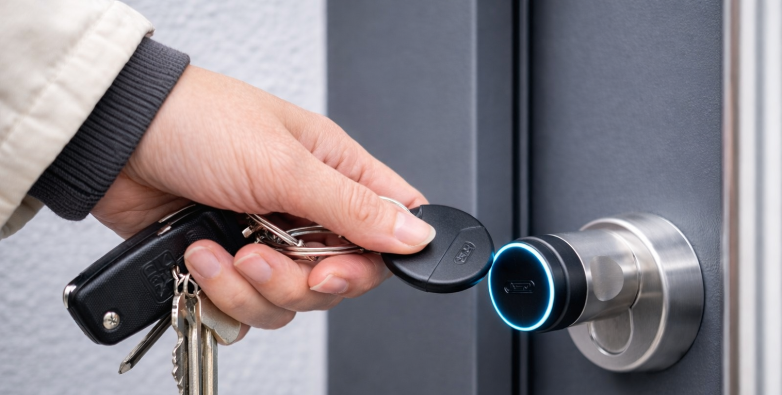 Elektronisches Türschloss Außenbereich