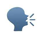 Sprechende Person Emoji