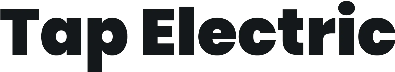 Tap Electric Logo Type