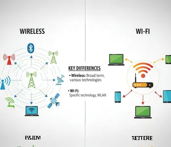 Qual a diferença entre Wi-Fi e wireless?