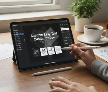 Como adicionar e personalizar textos em um design no Snappa com precisão e rapidez?