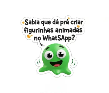 Como criar stickers em movimento para WhatsApp