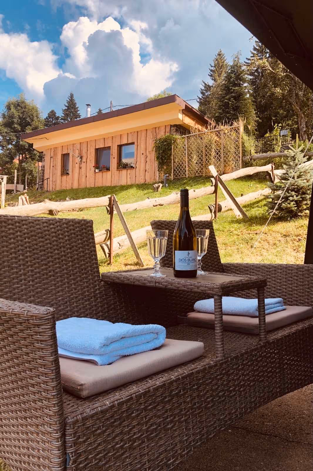 Larix house from outside