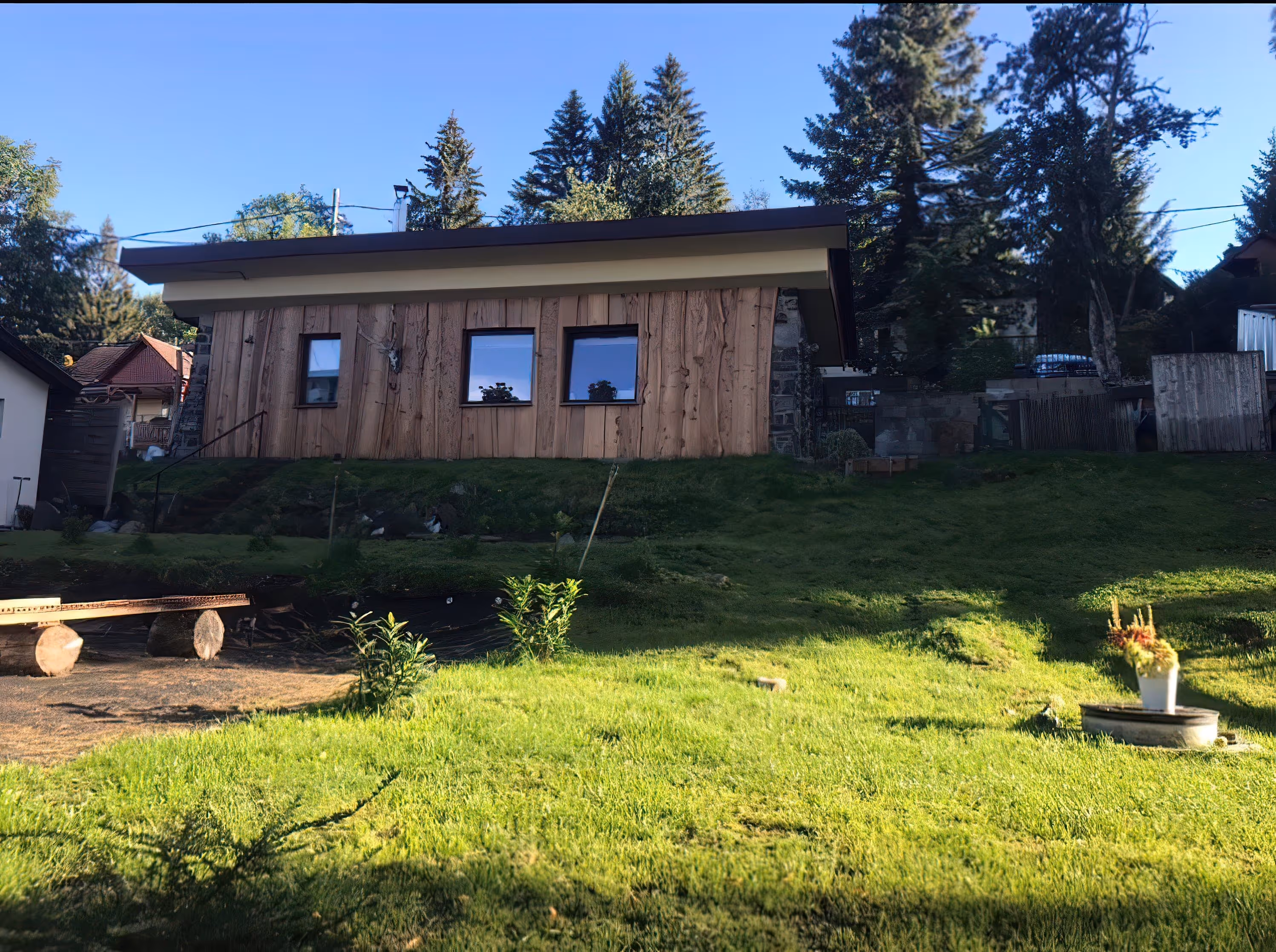 Larix house from outside