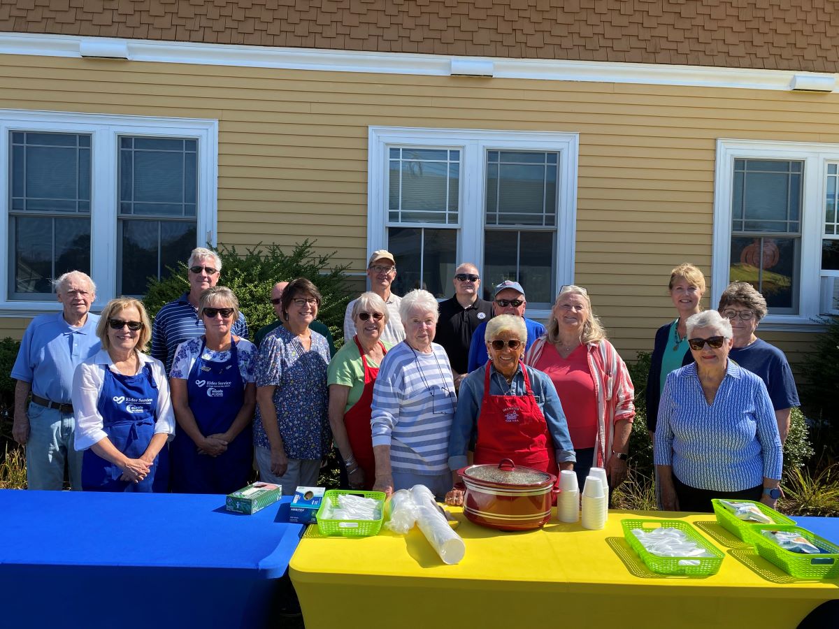 Volunteers from the 2025 End of Summer BBQ