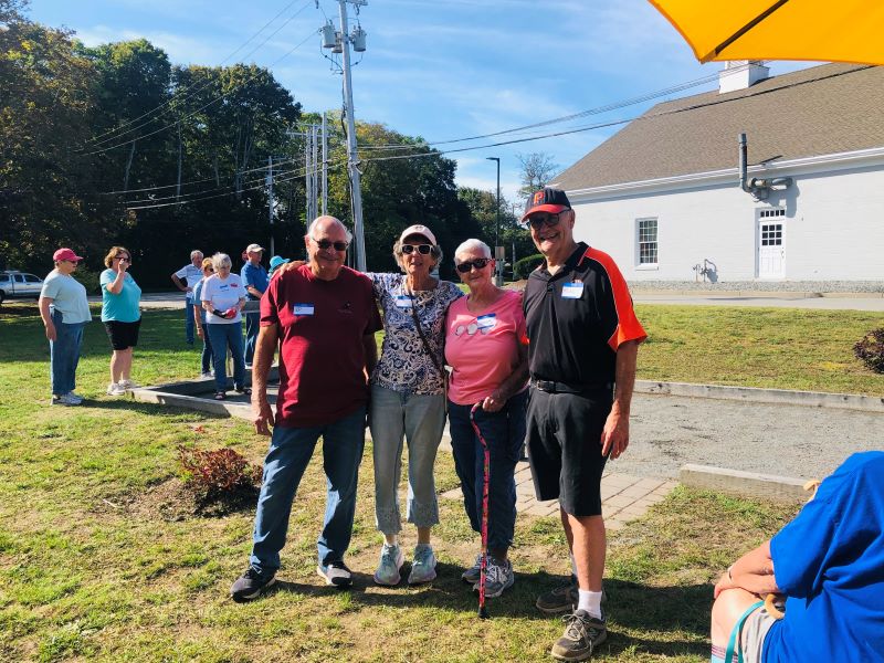 group shot from Bocce Tournament