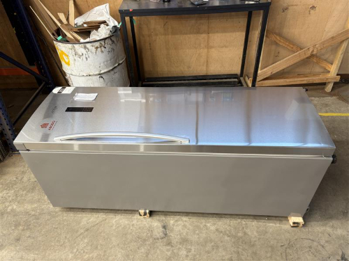 Stainless steel chest freezer