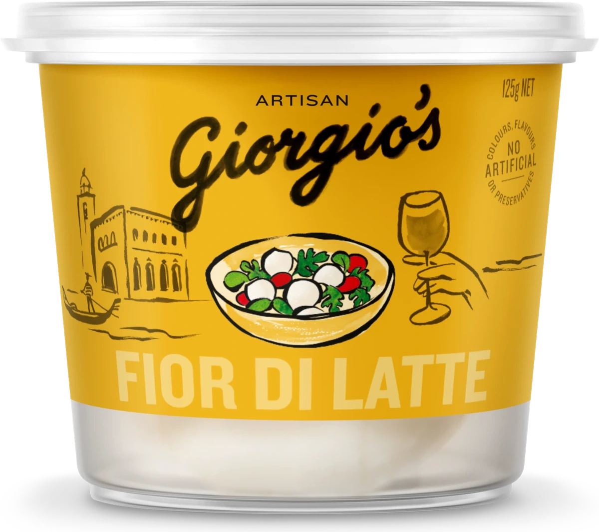 Giorgio's Fior di Latte pack