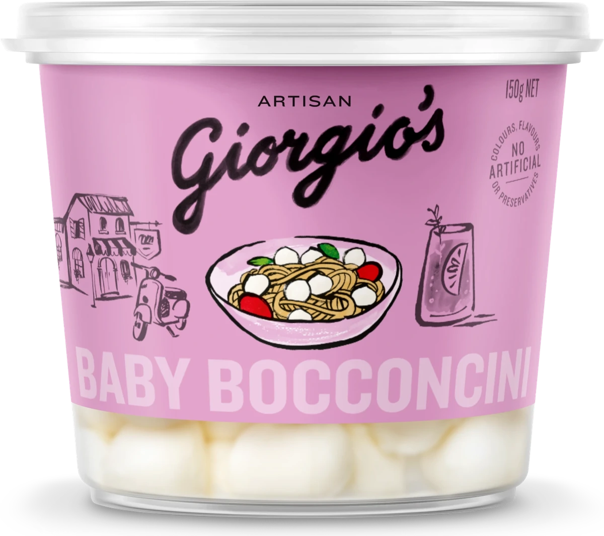 Giorgio's Baby Bocconcini pack