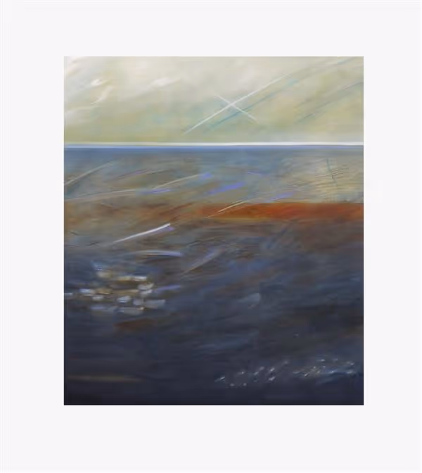  Love the Waters (oil on paper)