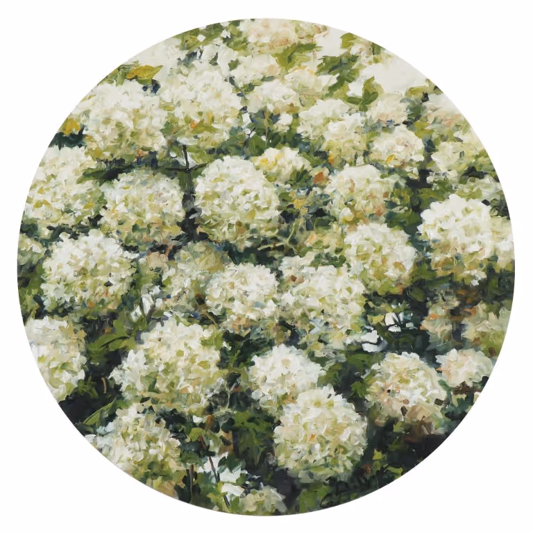  Fresh Round (oil on canvas) 900 mm d