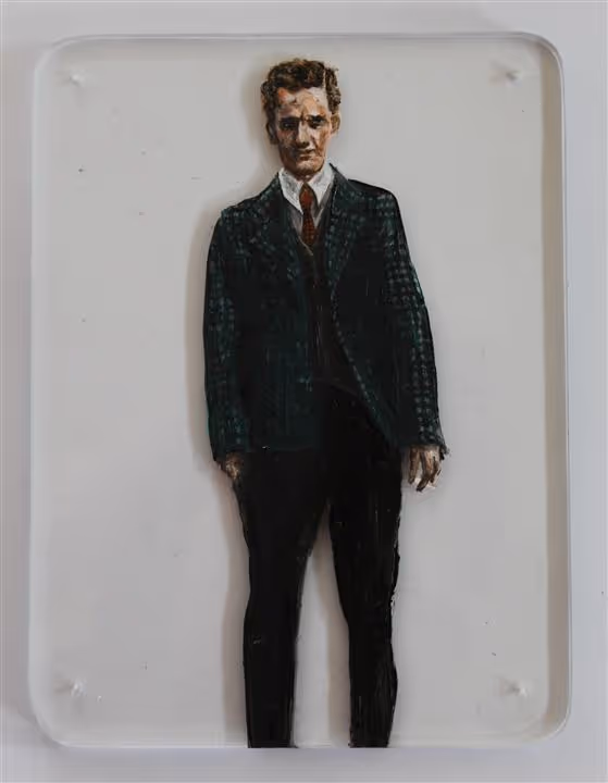  The Gentle Men series (oil on perspex)