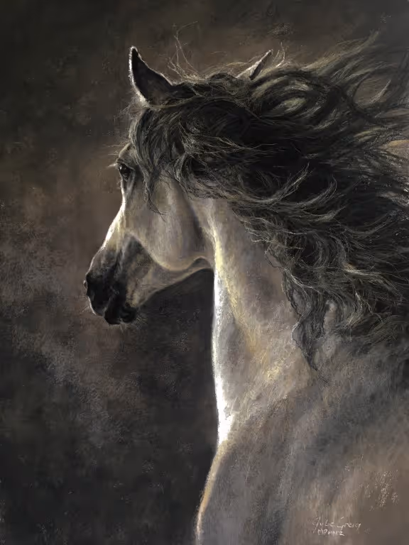 Cambio (pastel 550 x 730 mm framed)