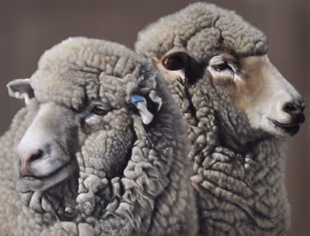 Woollies (pastel, framed dimensions 880 x 750mm)