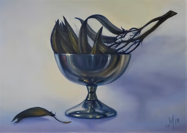 Held Oil on aluminium 300x200