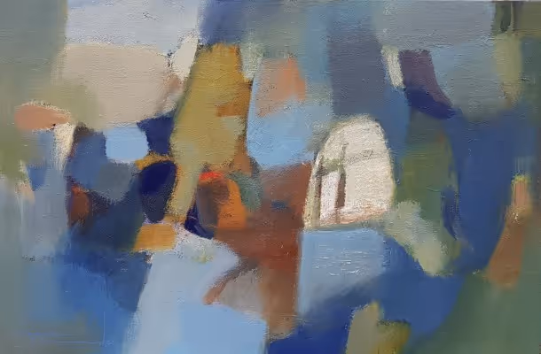 Composition -Fragment (410 x 740mm - oil)